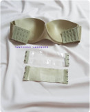 نمای پشت سوتین دکلته لیزری با بند نامرئی مخصوص لباس پشت باز