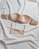 نمای کناری سوتین دکلته جکدار قواره ریز مناسب سینه کوچک