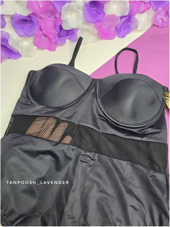 مایو اسلیپ زنانه فیتن وسط تور