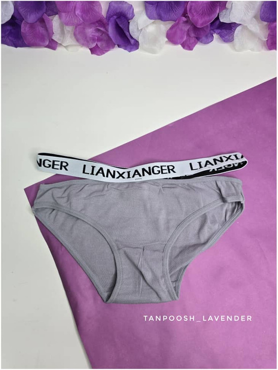 شورت اسلیپ فانتزی زنانه طوسی با کمر کش پهن و باکیفیت