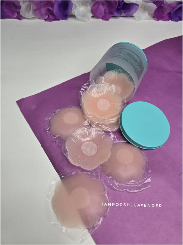 نیپل سینه سیلیکونی، نمای جلو، نرم و انعطافپذیر