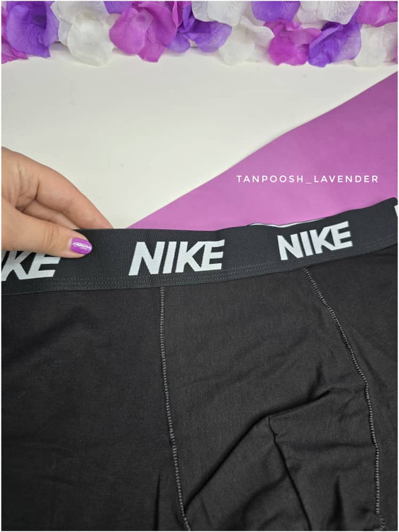 جزئیات دوخت تمیز شورت پادار مردانه کمر نایک