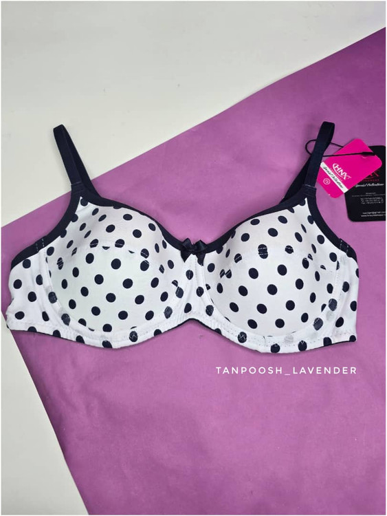 سوتین اسفنجی فنردار هونکس – طراحی ساده و راحت