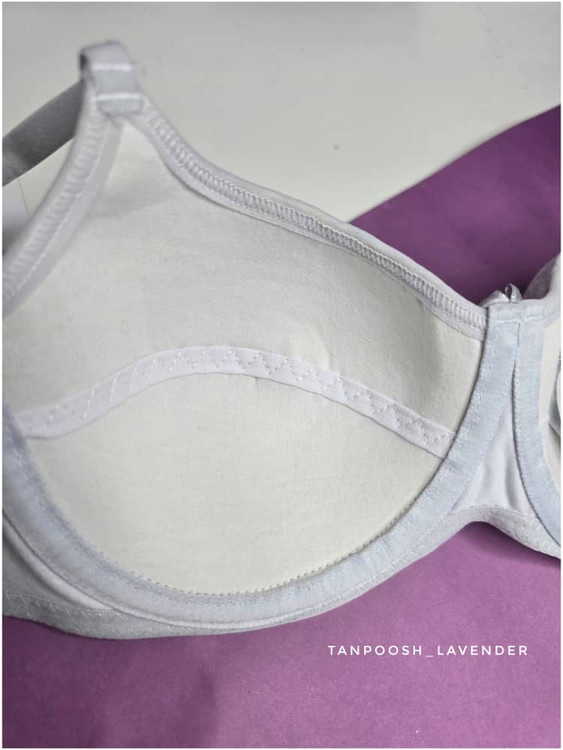 سوتین زنانه اسفنجی هونکس – جزئیات دوخت و کیفیت پارچه ترک