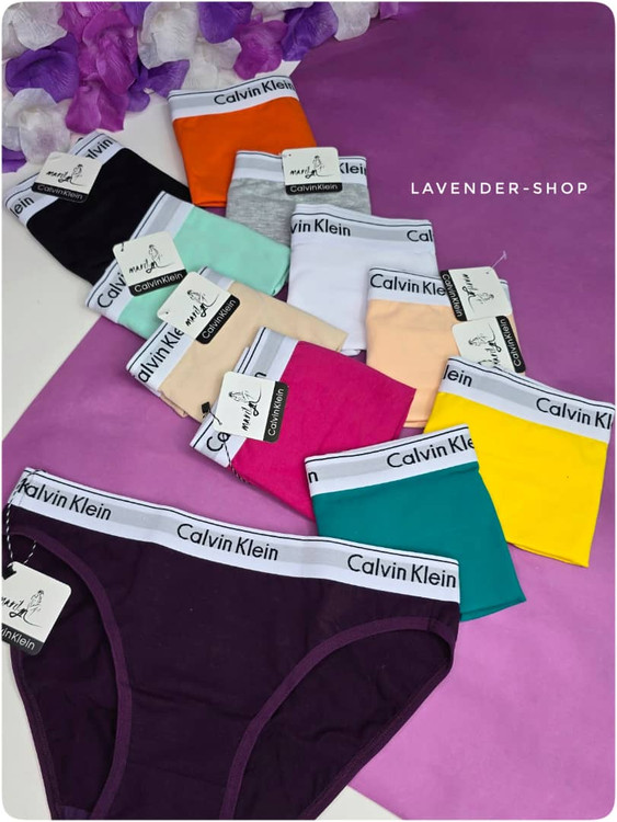 شورت زنانه کلوین کلاین تمام نخ پنبه — راحت، ضدحساسیت و مناسب مصرف روزانه