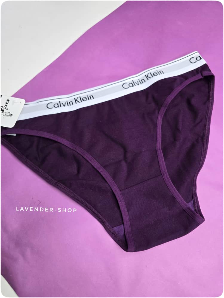شورت زنانه برند Calvin Klein بنفش – ضد حساسیت و مناسب پوست‌های حساس