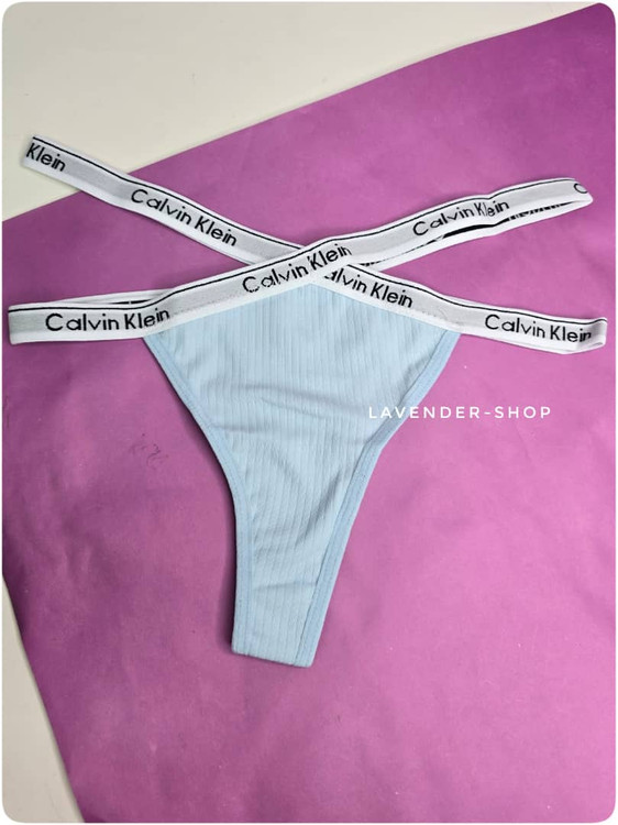 شورت کبریتی لامبادا زنانه کلوین کلاین آبی – لطیف و مدرن