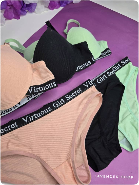 نمای بالا از ست مشکی اسفنجی کبریتی بدون جک، طراحی شیک و اسپرت – Lavender Shop