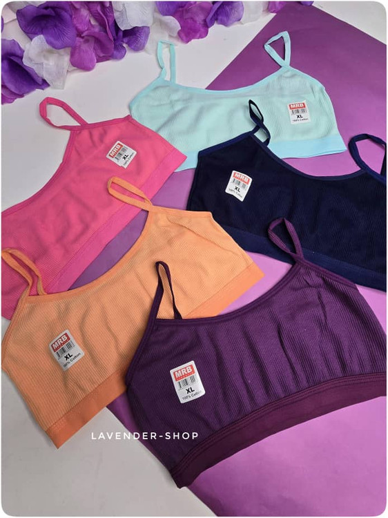 نیمتنه دخترانه بدون کاپ نخی استفاده روزمره