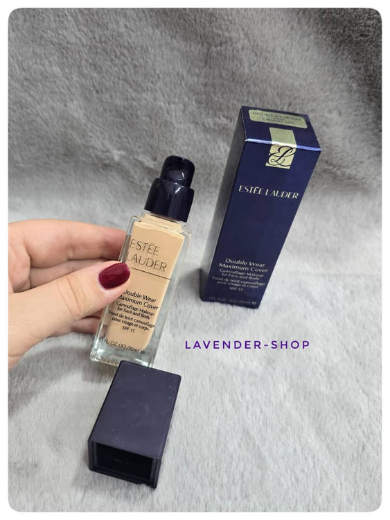 کرم پودر استی لادر Double Wear شیشهای شماره 1 با بافت مات و سبک