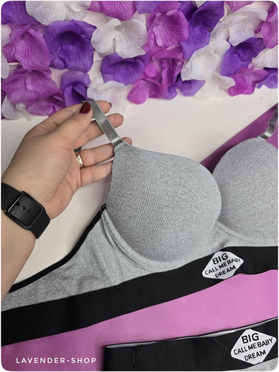 ست فانتزی اسفنجی سفید با فرم طبیعی سینه