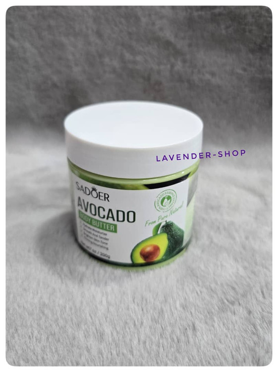 کره بدن SADOER با رایحه طبیعی انبه و آووکادو – آبرسان عمیق پوست بدن
