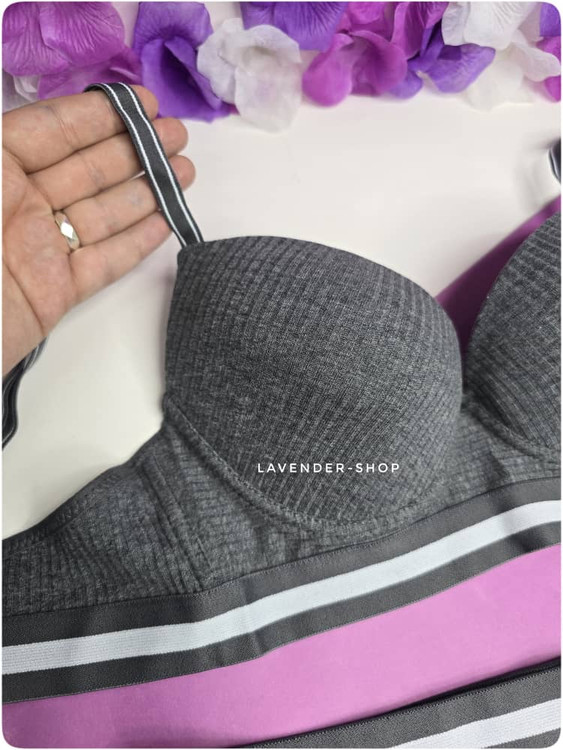 جزئیات دوخت ست سوتین و شورت اسفنجی فنردار