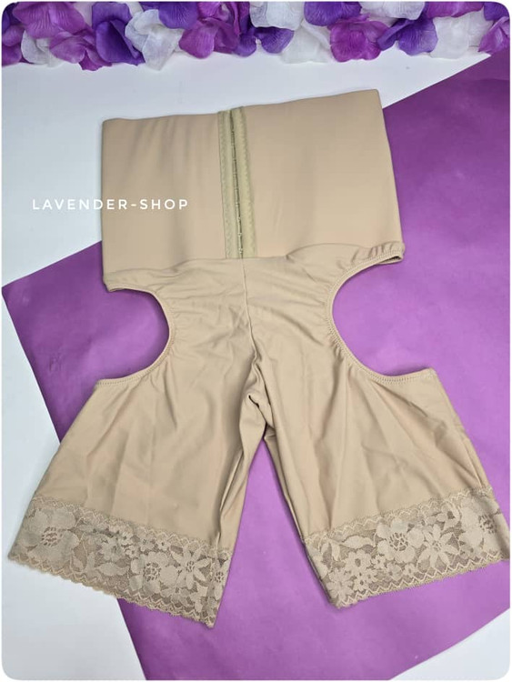 نمای باز از گن فرمدهنده شکم و پهلو فیتن با قسمت بالایی بلند و طراحی ضدلغزش.