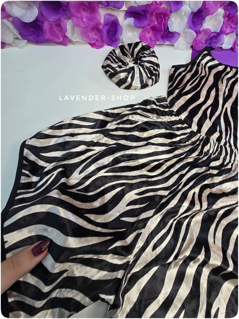 تاپ و شلوارک مخمل اعلا قواره دار