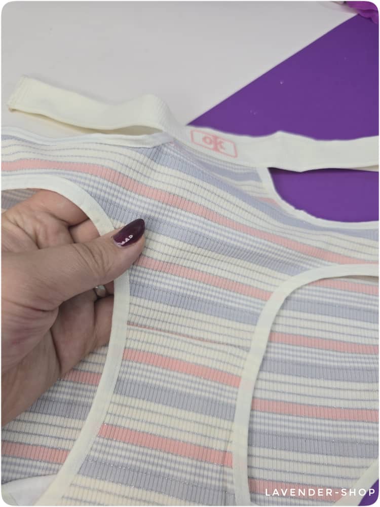 دوخت عالی شورت نخ پنبه کش پهن