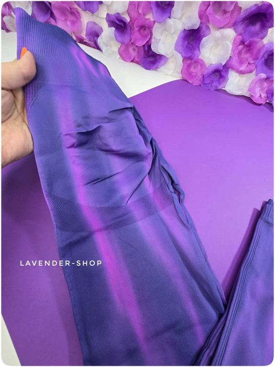 لگ سیملس باشگاهی زنانه با امکان فروش اقساطی رنگ بنفش با پشت چیندار – فرمدهنده و مقاوم در برابر کشش