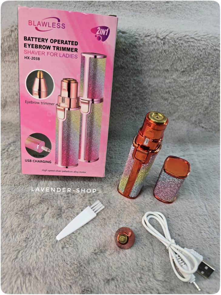 کابل USB شارژ دستگاه مو‌زن دوکاره بانوان مدل HX-203B