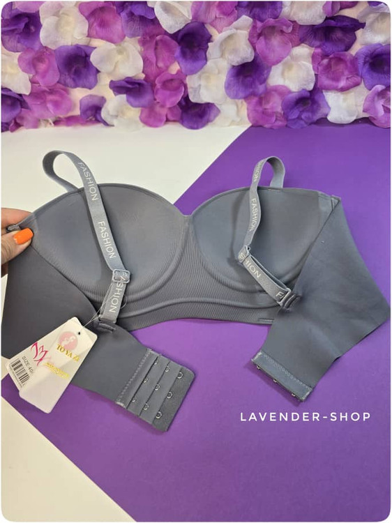 سوتین تک کامفورت قرمز جکدار با کاپ پرسی و بندهای ریگلاژدار FASHION – سوتین راحت و خوشفرم از لوندرشاپ