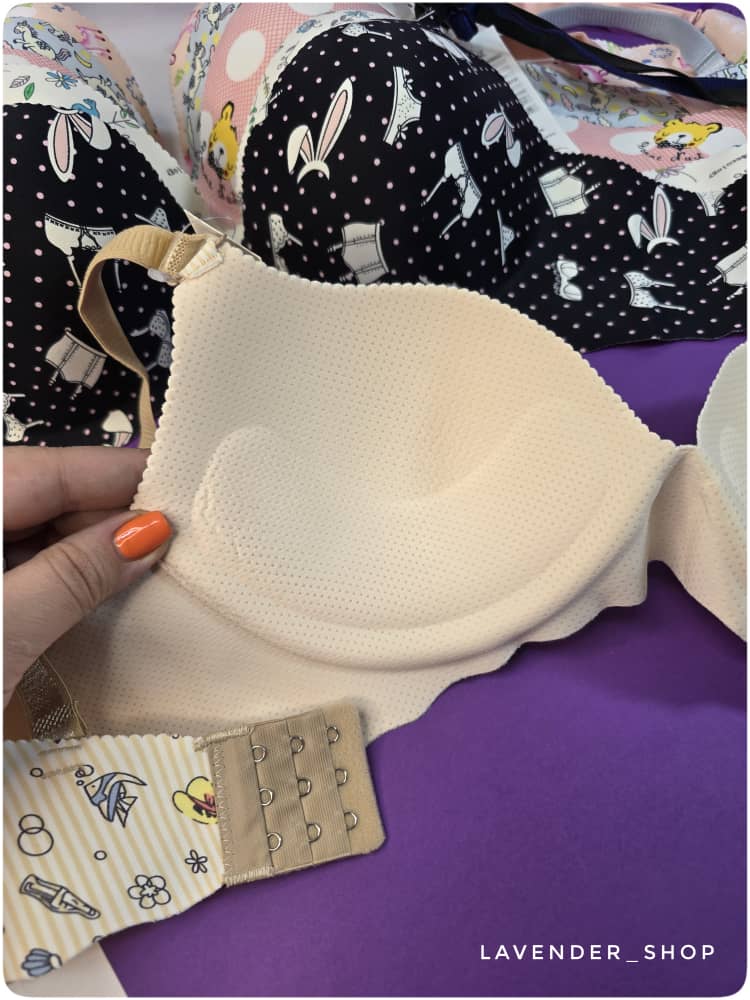 پشت سوتین لیزری طرحدار با سه قزنه و طراحی سبک و راحت برای استفاده روزمره