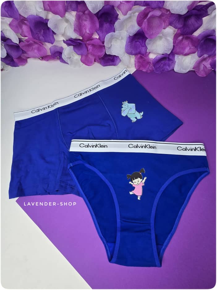 ست فانتزی زن و شوهری طرح سالیوان و بو با کمرکش نرم و راحت