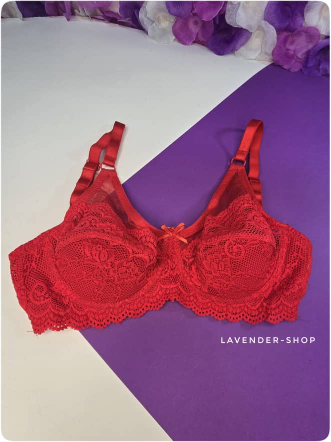 سوتین زنانه فنردار تور و گیپور؛ انتخابی راحت و خوش‌فرم برای سایز ۷۵ تا ۹۰