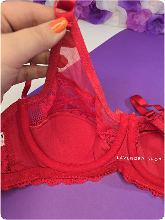 سوتین دانتلی با بند ثابت و دستک تمامگیپور؛ مناسب زیر لباس مجلسی خرید قسطی