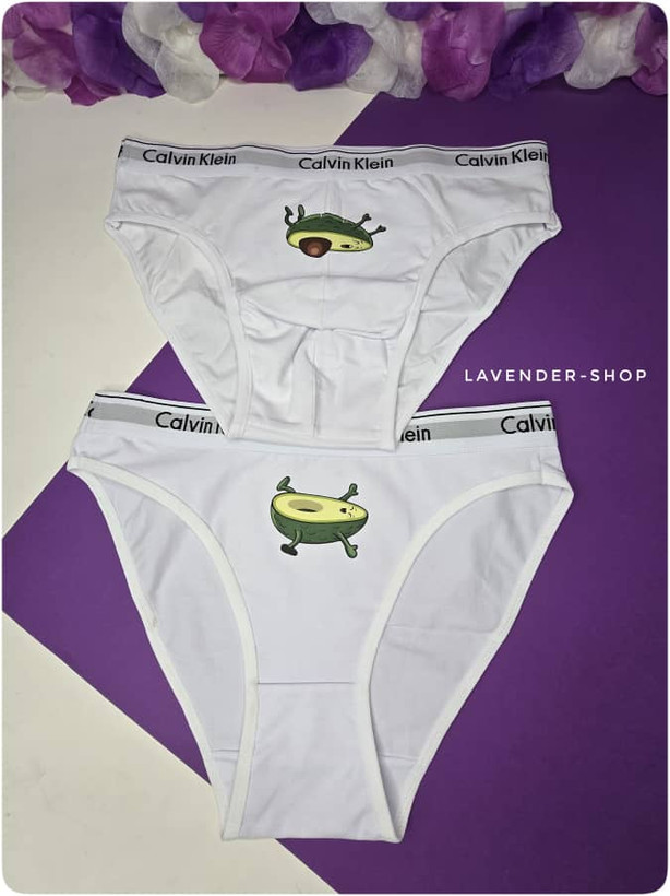 شورت کاپلی ست پارتنری با طرح کارتونی آووکادو