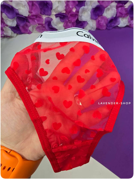 بافت توری برجسته شورت بکلس قرمز کلوین، مدل بکلس مناسب زیر لباسهای جذب و لوندی و دلبری