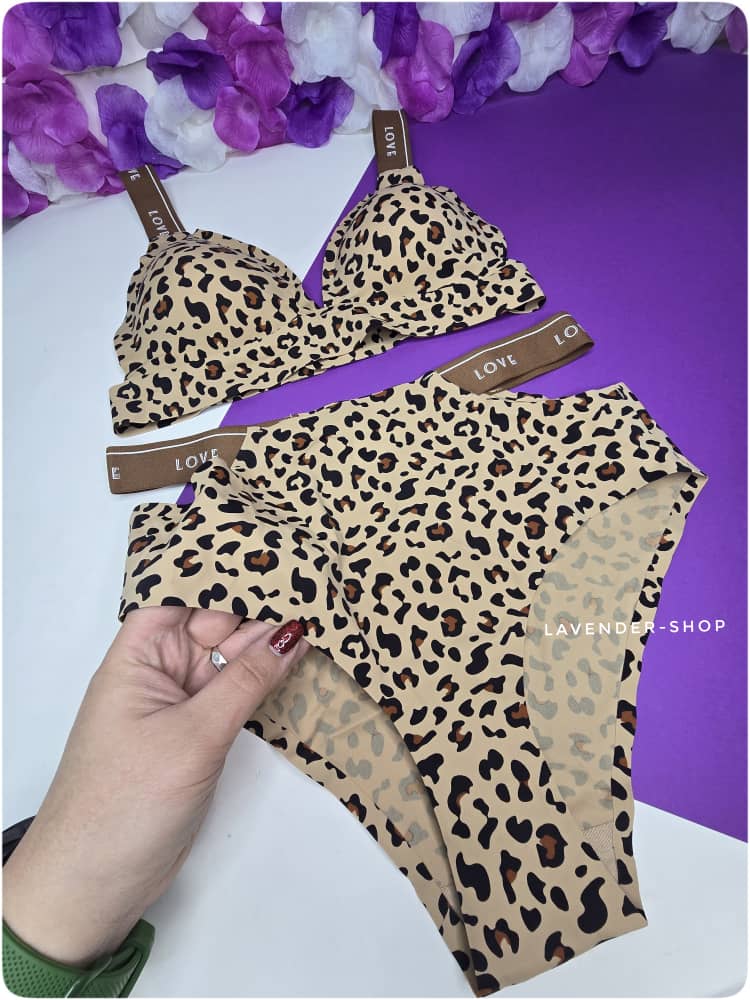 شورت لیزری پلنگی زنانه بدون درز مناسب لباس جذب