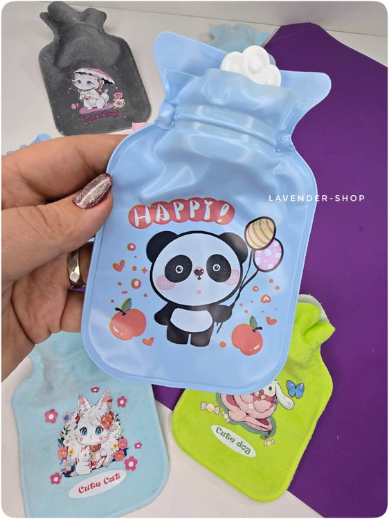 کیسه آب گرم کوچک برای کاهش درد شکم و کمر