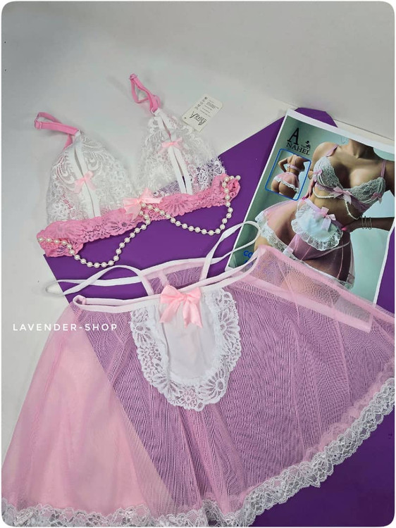 کاستوم خدمتکاری تن خور فیت و جذاب