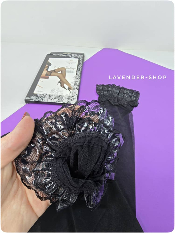 جوراب توردار بالای زانو زنانه مناسب ست با کاستوم