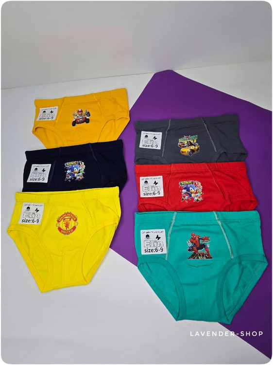 شورت پسرانه نخ پنبه اعلا برای کودکان ۶ تا ۹ سال