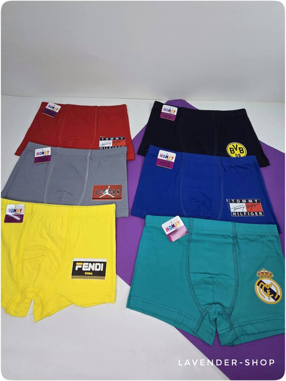 شورت پادار پسرانه نخ پنبهای مناسب نوجوان ۱۲ تا ۱۵ سال