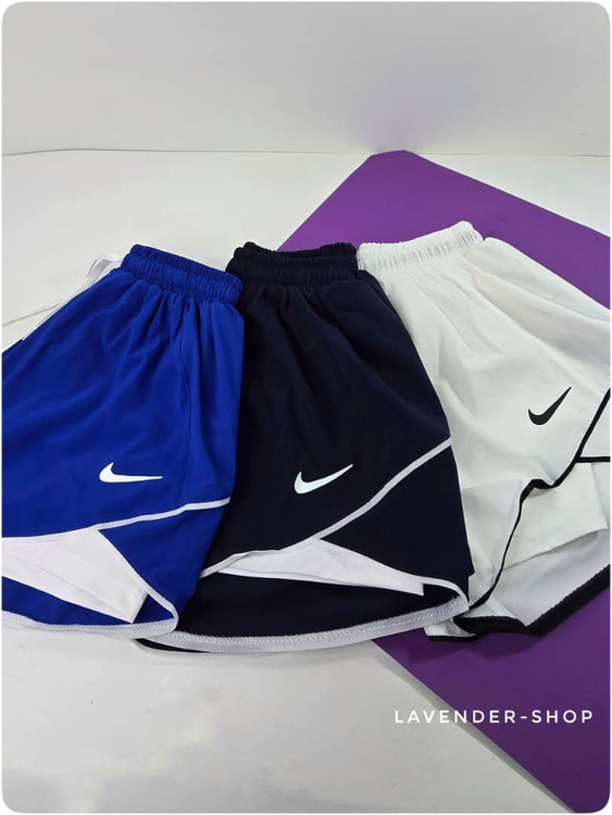 نمای کلی شورتک ورزشی زنانه فریسایز در رنگبندی متنوع