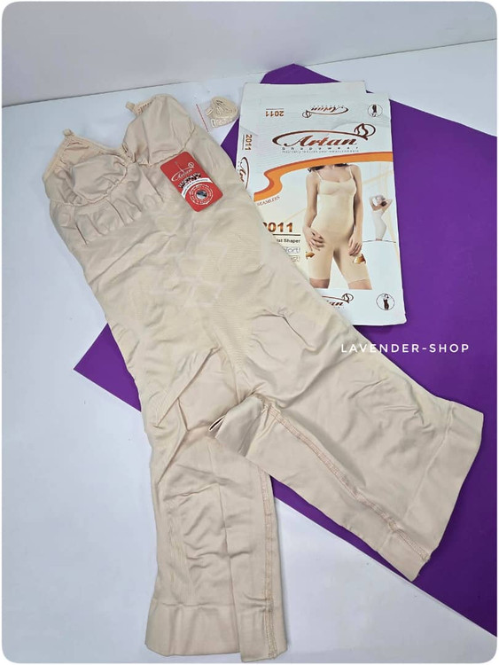 گن بادی شیپر بدون درز زنانه برند ارتان رنگ کرم