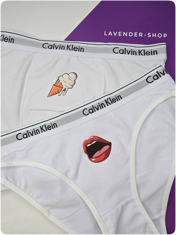 شورت ست کاپلی نخ پنبه با طرح بستنی و لب