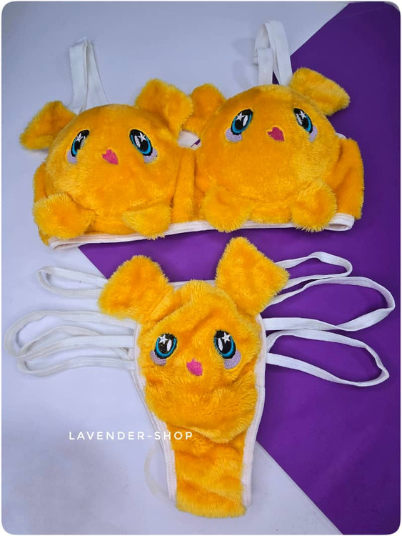 ست شورت و سوتین عروسکی پولیشی شبهای خاص