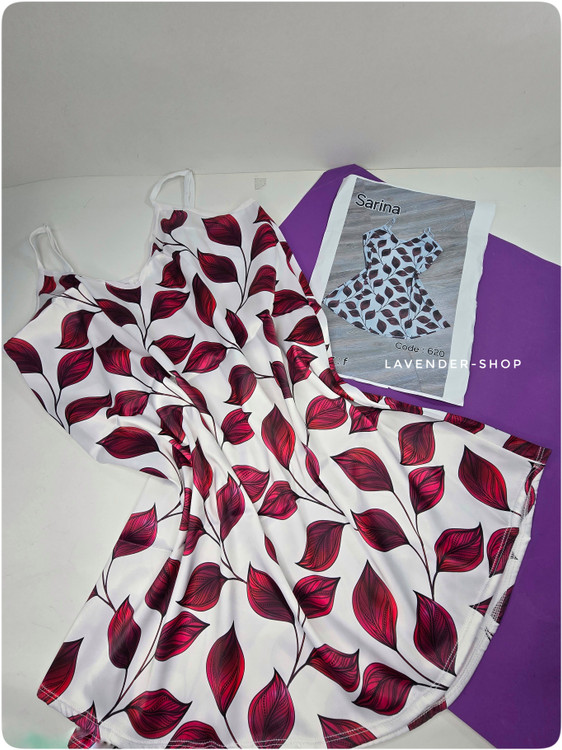 پیراهن کوتاه ساتن خواب لطیف