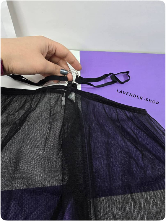 شلوار تور زنانه قابل ست با لباس زیر توری