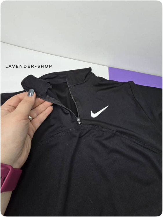 بافت و نرمی پارچه هایفلامنت تیشرت نیمزیپ زنانه