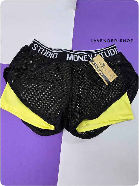 شورتک ورزشی کشالهدار مناسب تمرین و دویدن