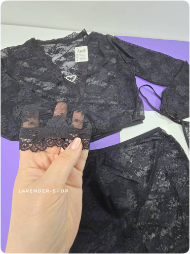 ست لباس خواب زنانه فانتزی با جلوهای متفاوت