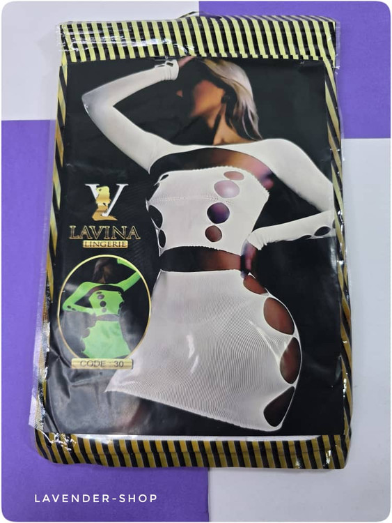 فیشنت زنانه شبرنگ شبتاب همراه با تاپ و دامن آستیندار، جلوه سبز در تاریکی