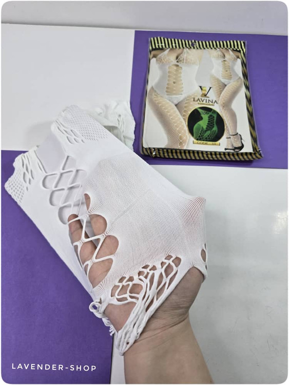 فیشنت شبتاب زنانه با طراحی شبکهای کشسان