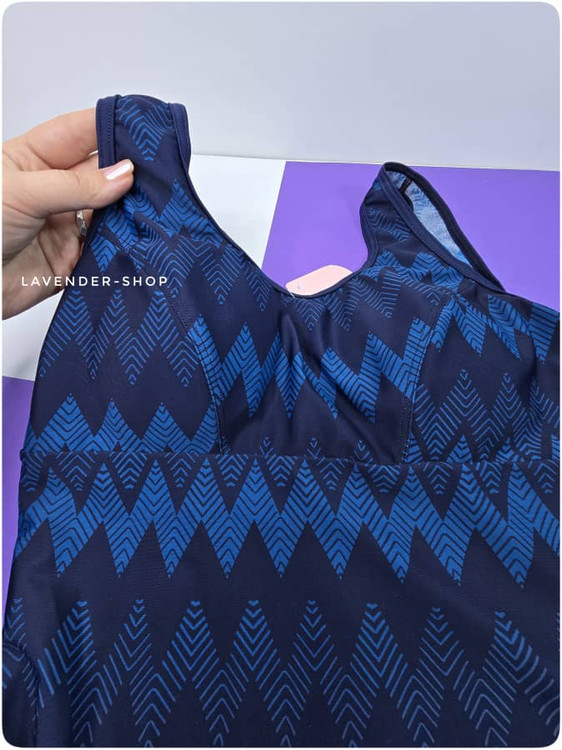 مایو زنانه پادار شهره با فرم خوشنشین روی بدن و پارچه دو لایه مقاوم در برابر کلر