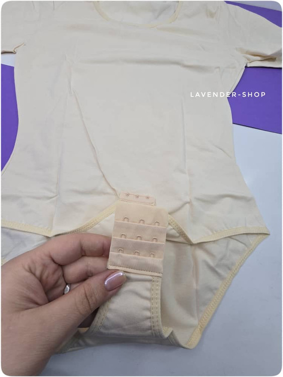 بادی زنانه نخ پنبهای ساده و راحت