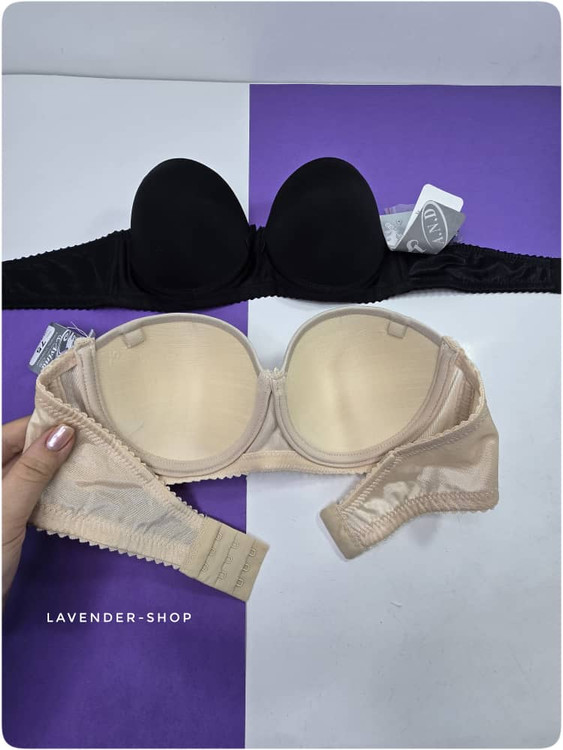 سوتین آوینا قابل استفاده بدون بند کرم فنردار