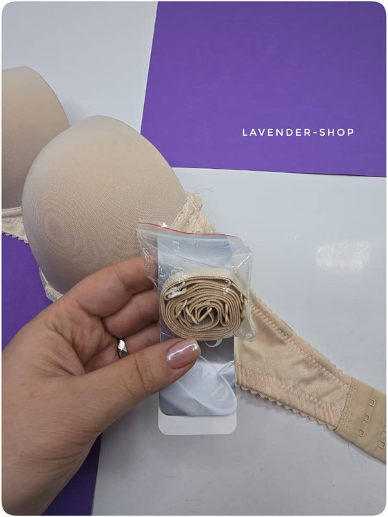 سوتین آوینا قابل استفاده بدون بند کرم